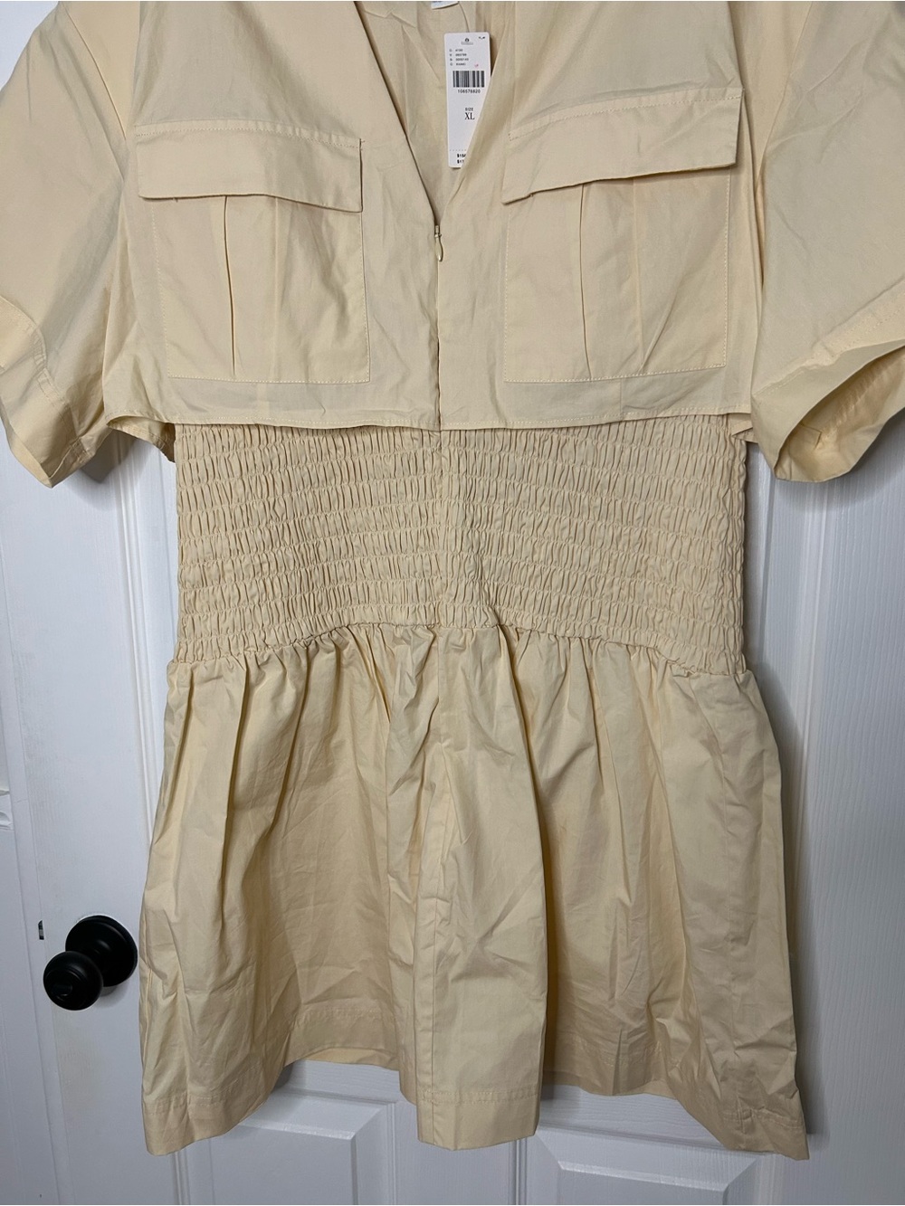 Anthropologie Mare Mare Utility Short-Sleeve Mini Shirt Dress - Picture 8 of 16